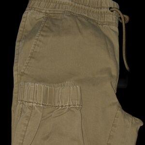 Aeropostale Men's Joggers in Tan
